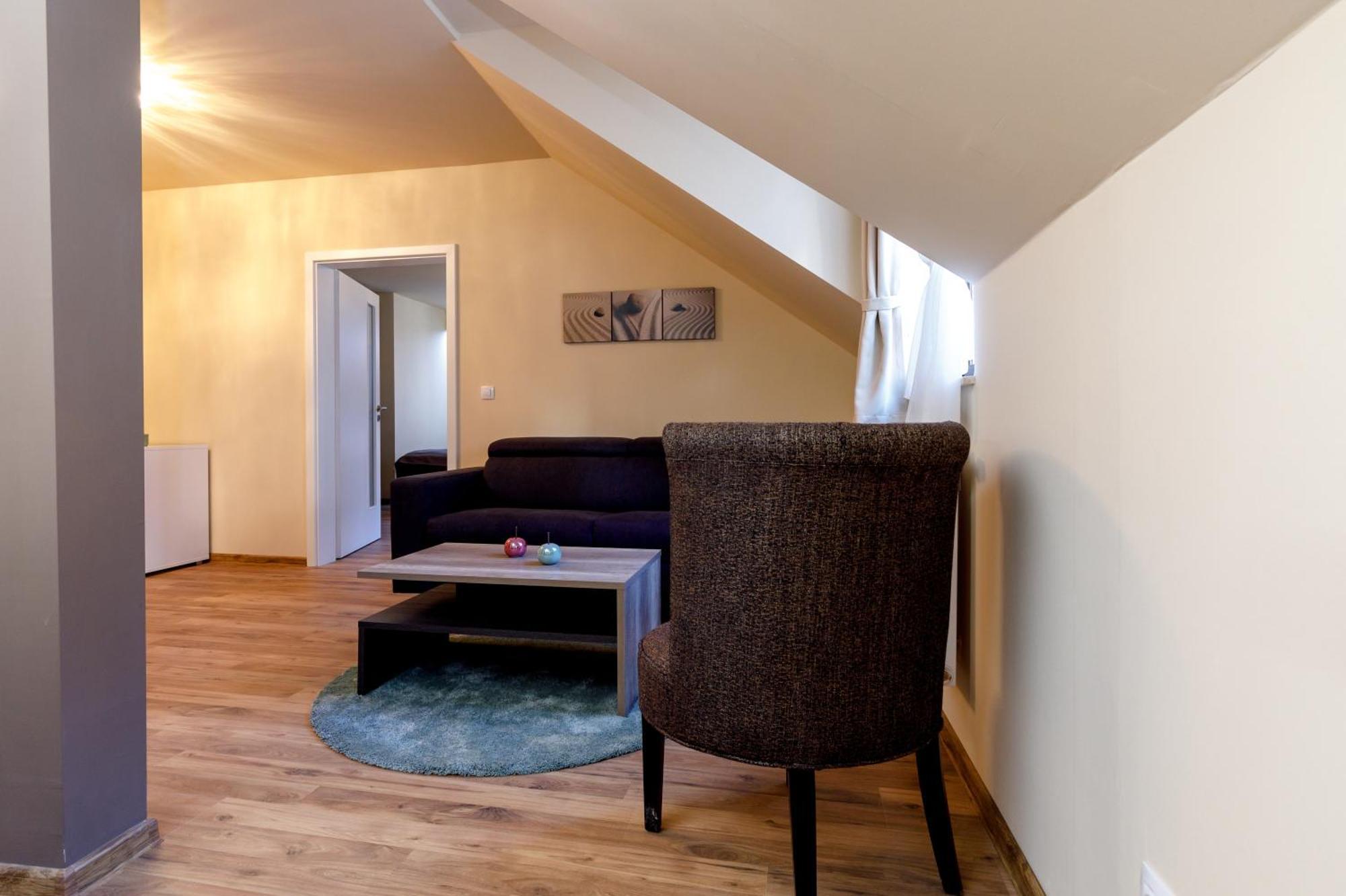 Apartments Menuet Karlovy Vary Habitación foto